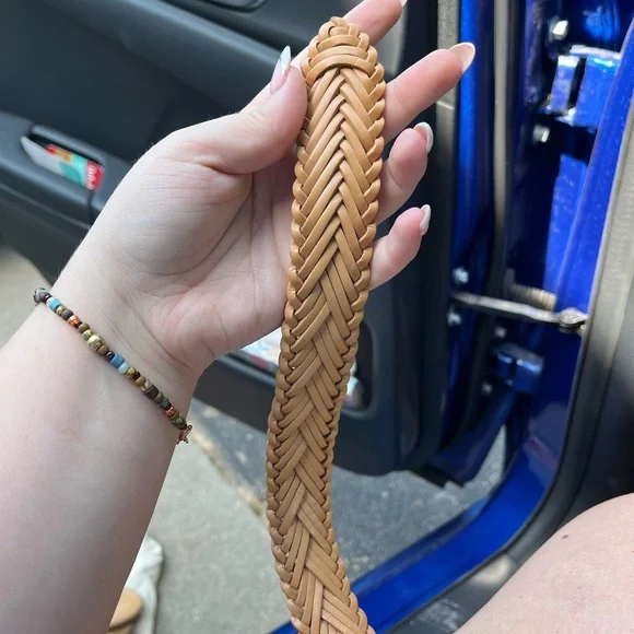 J.Crew Light Brown Braided Belt - Picture 4 of 5